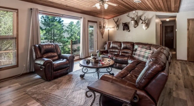 English - Three Bedroom Cabin, Varaa Hotelli Ruidoso New Mexico