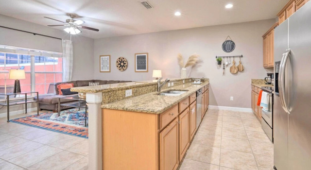 Апартаменты Private Pool & Lanai: Resort Townhome in Kissimmee