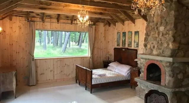 Четырёхместный номер Standard с видом на сад Hotel Palanga Camping