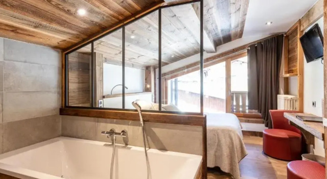 Одноместный номер Standard Мансарда Hotel le Petit Dru