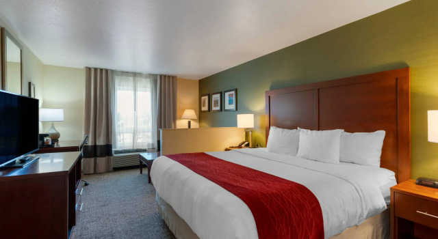 Двухместный люкс Comfort Inn & Suites Salem Northeast