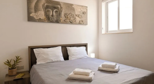 Ramla Bay View + shared pool Gozo, Book Lejlighed Lejligheder i Xaghra, Lejlighed