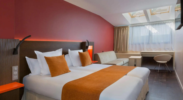 Двухместный семейный номер Deluxe Best Western Seine West Hotel