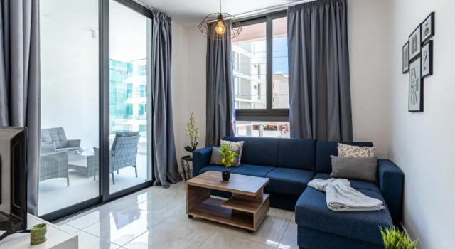 Tyche's 1 BDR apartment in Larnaca, Book Apartment Larnaka Larnaca Region