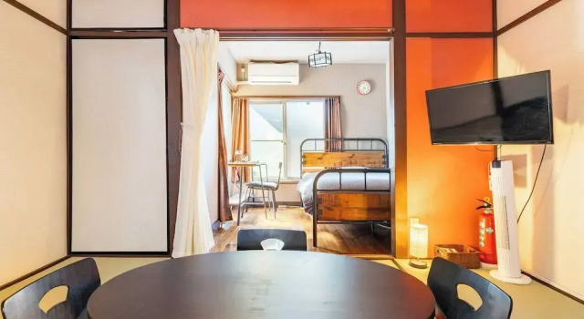 Hütte mit Balkon Kyougetsuan