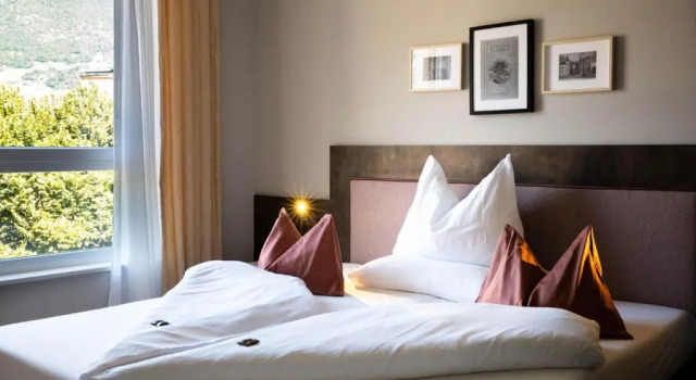 Полулюкс с балконом и с красивым видом из окна City Hotel Merano