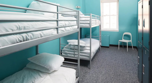 Кровать в общем номере HI New York City Hostel