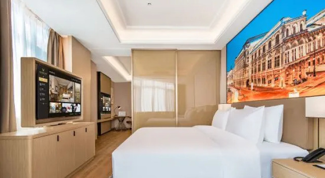 Люкс Deluxe Отель Vienna International Hotel (5.0 Linzi District Government Qingyin Expressway Intersection Store)