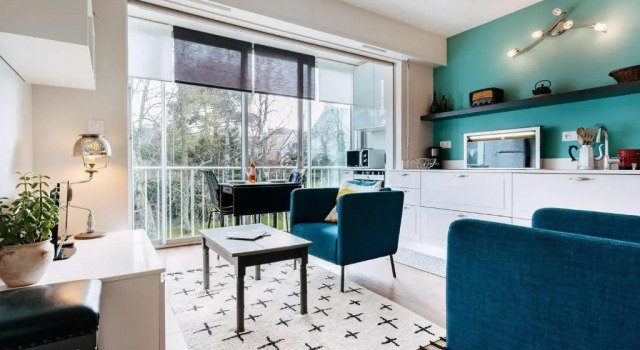 Appartement La Trinité-sur-Mer, 2 pièces, 2 personnes - FR-1-477-16, Забронировать Апартаменты/квартира Отели в центре Ла-Трините-сюр-Мер, в центре