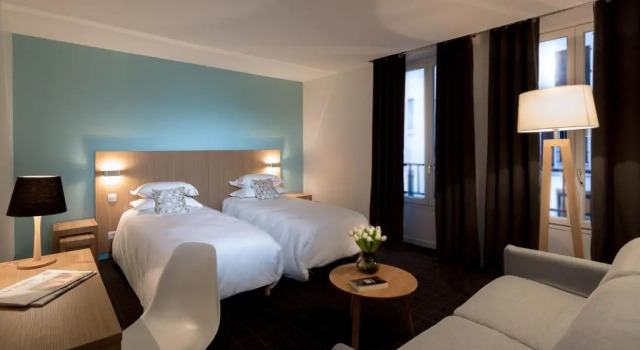 Семейный номер Standard Hotel Mirabeau Eiffel