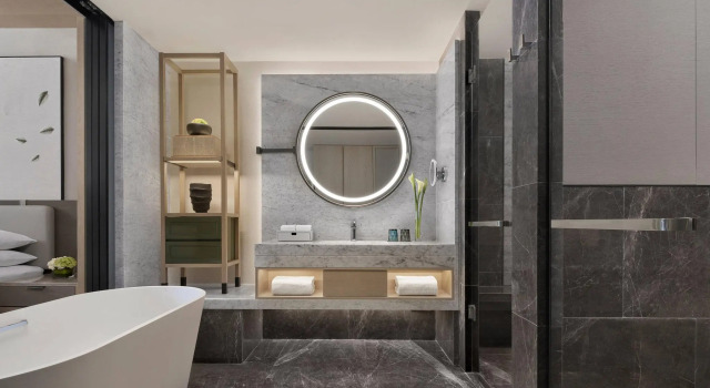 Premier Quadruple room with city view Liyang Marriott Hotel