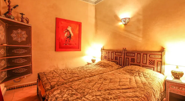 Camera Classica con vista Riad Puchka