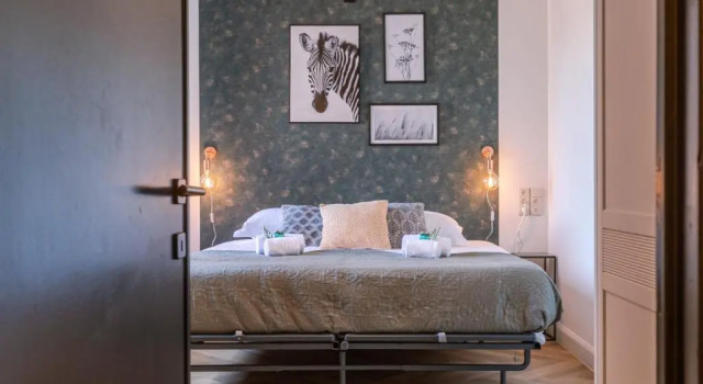 Апартаменты Lovely Apartment With Lateral sea View