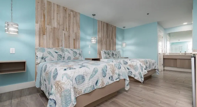 Четырёхместный семейный номер Standard Цокольный этаж Bluffs Landing Lodge