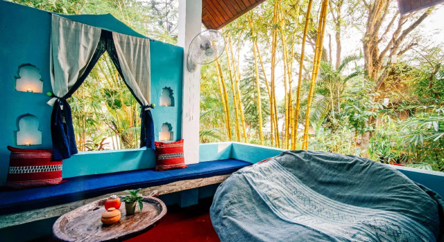Номер Standard с видом на сад Ock Pop Tok Mekong Villa