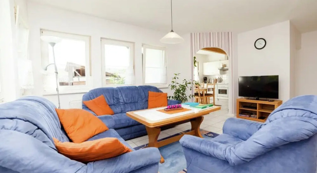 Коттедж Ferienwohnung in Densberg mit Terrasse