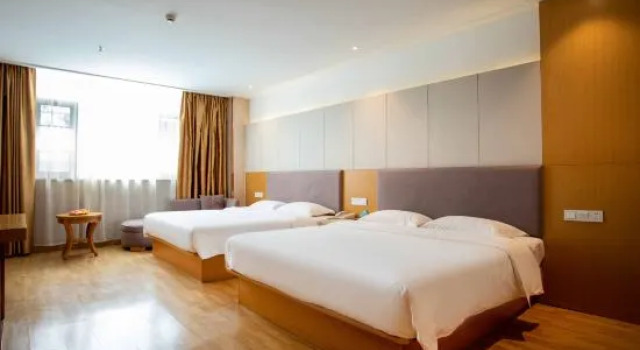 Номер Deluxe GreenTree Inn Jiangsu Wuxi Jiangyin Yunting Changshan Avenue ChenGYAng Road Business Hotel