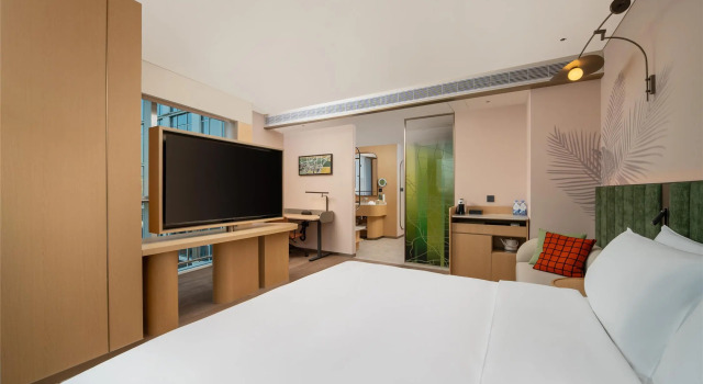 Номер Deluxe Hilton Garden Inn Beijing Fengtai Xinxiang Building