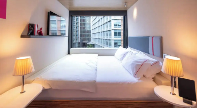 Двухместный номер citizenM London Bankside