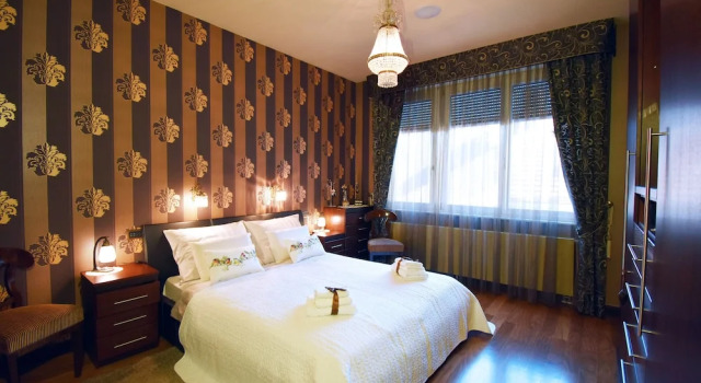 Апартаменты с 2 комнатами с балконом President Suite Apartment