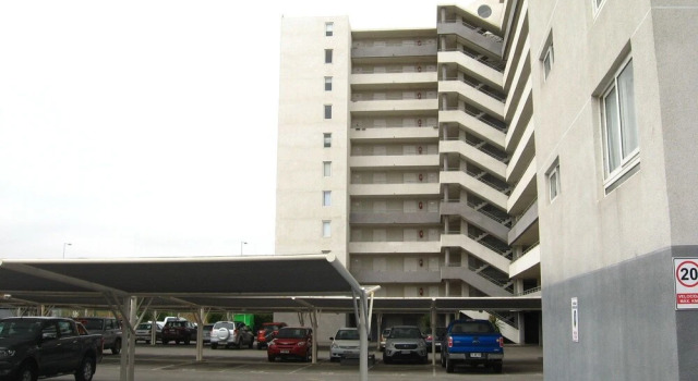 14. HNA Mirador El Faro, Prenota Appartamento Hotel a Coquimbo con parcheggio, Parcheggio