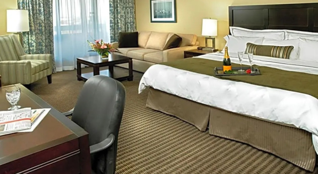 Номер Standard Wyndham Edmonton Hotel and Conference Centre