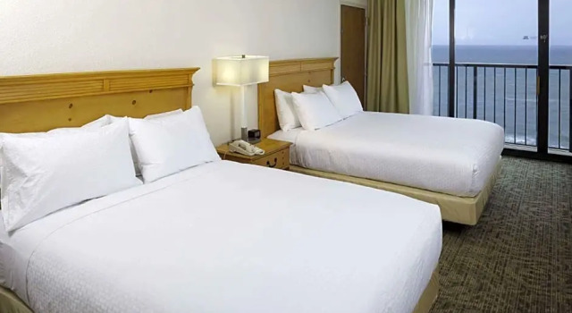 Двухместный номер Standard с балконом и с видом на океан DoubleTree by Hilton Atlantic Beach Oceanfront