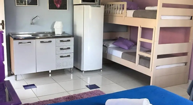 Четырёхместный семейный номер Standard Hospedagem Vida e Natureza