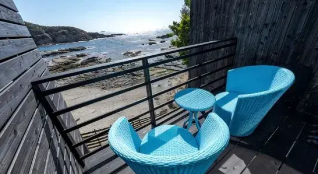 Люкс с частичным видом на море XYZ Private Spa and Seaside Resort