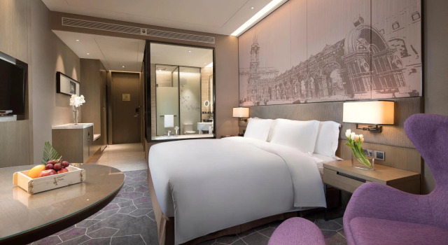 Двухместный номер Standard Crowne Plaza Harbin Songbei by IHG