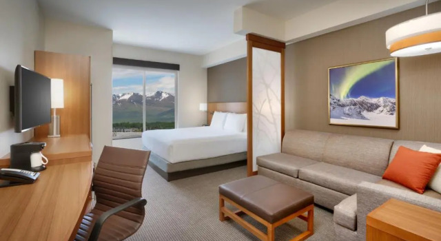Двухместный номер Hyatt Place Anchorage-Midtown