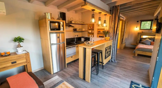 LACabane Lodge Nature, Prenota Appartamento Saint-Vivien Francia