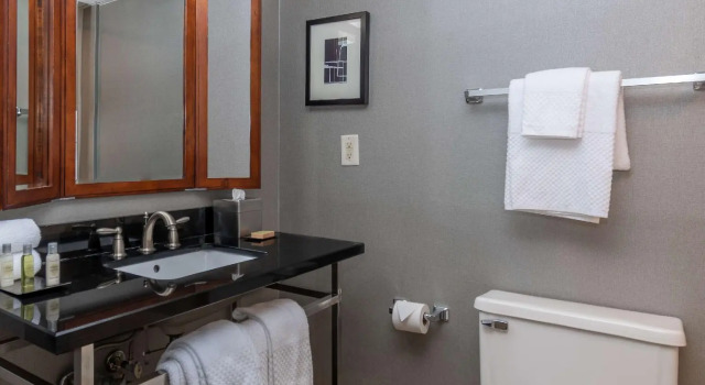 Двухместный номер Standard с балконом и с видом на реку DoubleTree by Hilton New Bern - Riverfront
