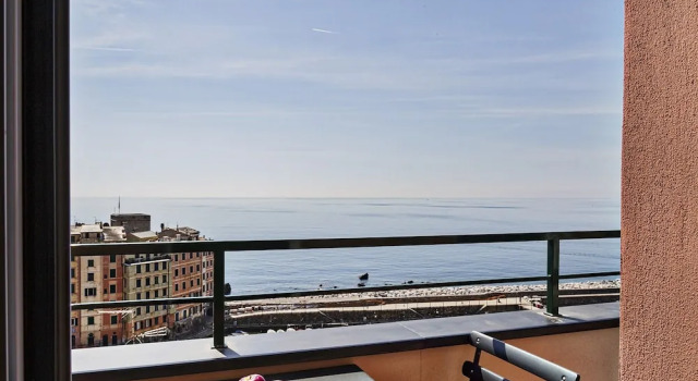 Апартаменты с балконом Attico vista mare a Camogli