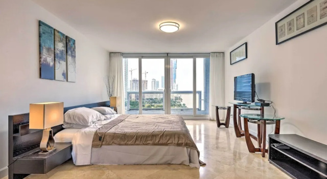 Апартаменты Waterfront High-rise Condo - Miami Beach 5 Mi