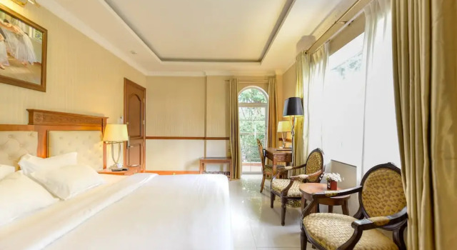 Двухместный номер Deluxe с балконом и с красивым видом из окна Boutique Garden Hotel