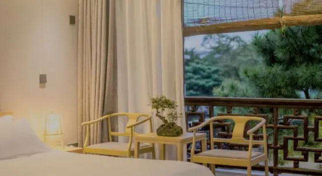 Кровать в общем номере Jinxitang Homestay（Taihu Dongshan Store）