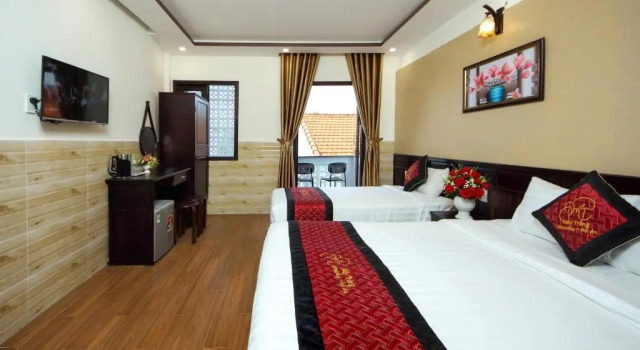 Двухместный номер Standard с балконом Homestay May Trang