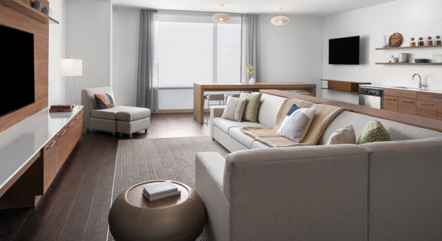 Люкс с 4 комнатами Element by Marriott North Austin Tech Ridge