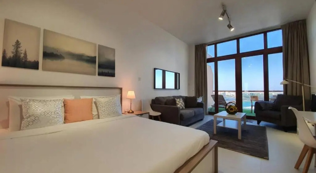 Unified Vacation Homes-Deluxe Sea View Studio-Balcony-Parking-11