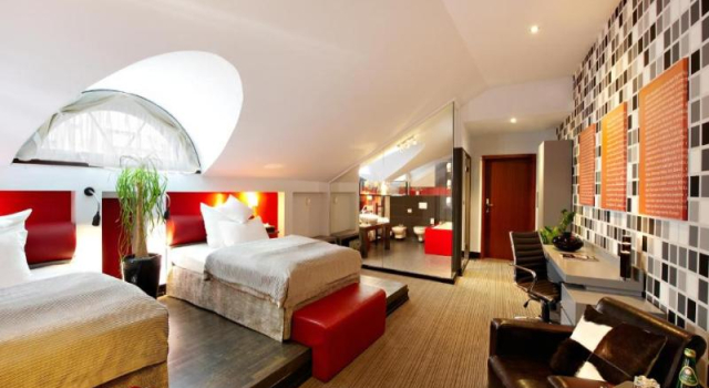 Одноместный номер Deluxe Grand Hotel Boutique
