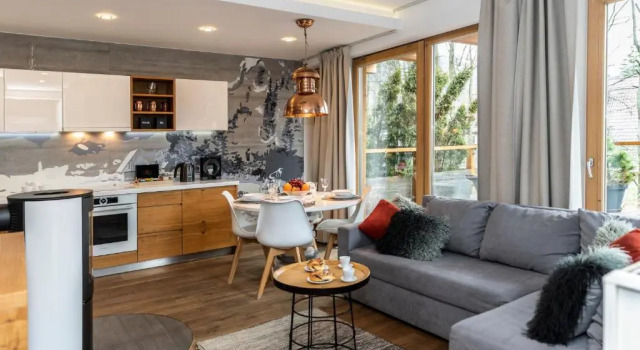 Апартаменты с видом на горы Apartamenty Pod Giewontem Lux&Spa Zakopane