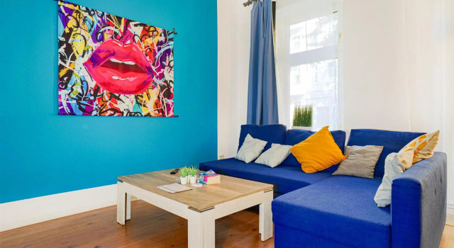 NEW zentral in City Fast Wifi Netflix modern bis 8 Pers, Prenota Hotel Berlino Germania, vicino a Rockhaus Berlin