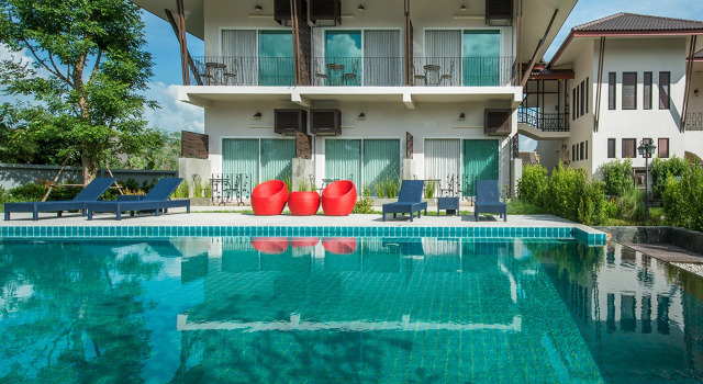 Кровать в общем номере Maryo Resort Chiangrai - SHA Plus