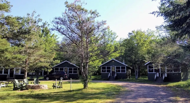 Green Chalets at Scotch Pine Lane