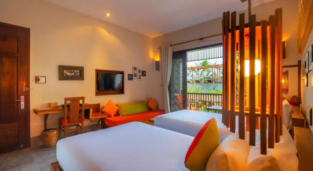 Четырёхместный люкс Hoi An Chic Green Retreat