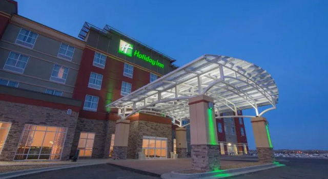 Кровать в общем номере Holiday Inn Bismarck by IHG
