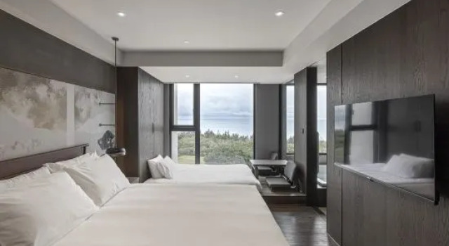 Трёхместный номер Superior с видом на океан Lakeshore Hotel Hualien Taroko
