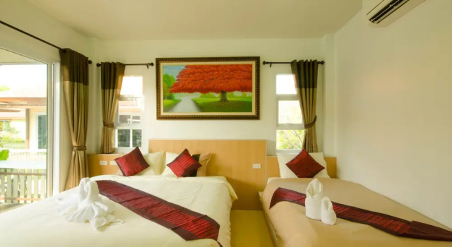 Номер Standard с балконом Pueanjai Resort and Restaurant