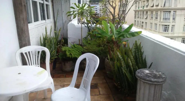 Студия Apartamentos Copacabana ampla vista mar